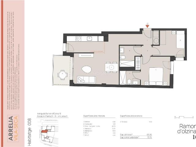 Piso en venta en Vila seca, Vila seca Poble Costa Dorada. ARRELIA OBRA NUEVA EN VILASECA. Pisos.