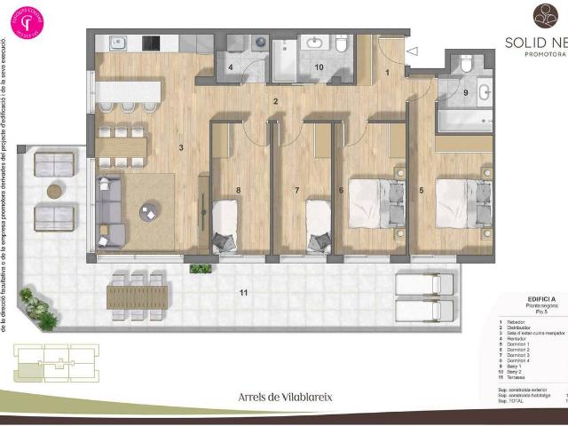 Piso en Venta en Vilablareix