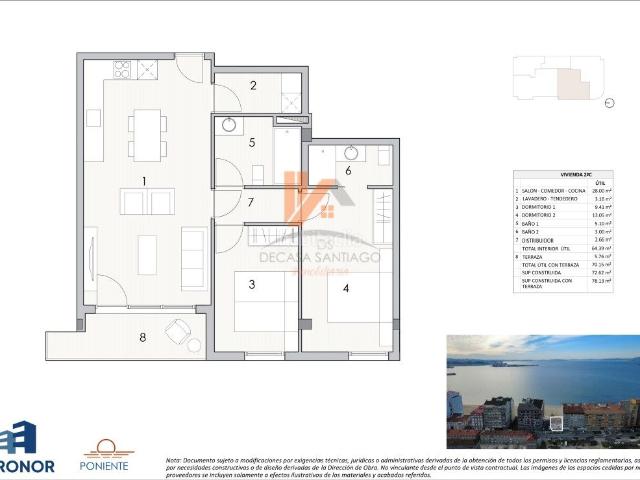 Piso en venta en Vilagarcía de Arousa, Vilagarcía. EDIFICIO PONIENTE Viviendas en primera línea de playa en Vilagarcía de Arousa. Pisos Vilagarcía de.
