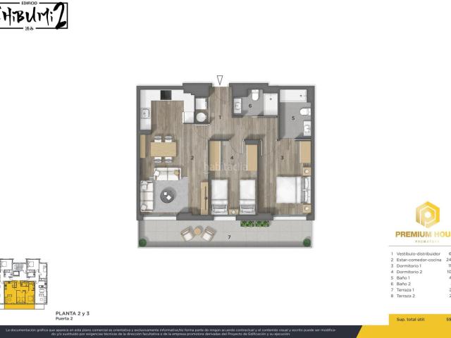 Piso en venta en Vilanova i la Geltrú, Nord Costa Dorada. TERCERO TERCERA. Pisos Vilanova i la.