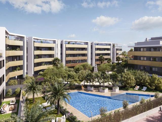 Planta baja en venta en Zaragoza, Miralbueno. FABULOSO BAJO CON JARDÍN DE OBRA NUEVA EN MIRALBUENO!. Plantas bajas.