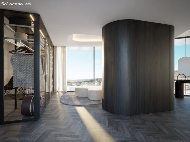 Piso planta baja de lujo, 3 dormitorios, 3 baños con terraza y jardín. Benahavís. Obra Nueva