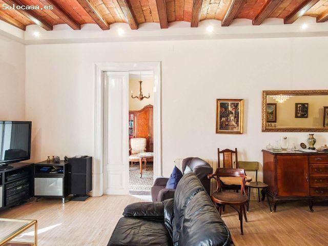 PISO SEÑORIAL EN VENTA EN PLENO CORAZÓN DE BARCELONA