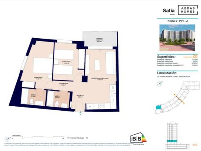 Piso Venta Murcia Capital, Zarandona