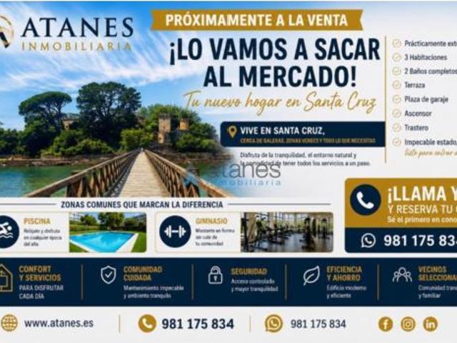 Piso Venta Oleiros, Liáns Porto de Santa Cruz