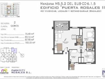 Piso Venta Badajoz Capital, Huerta Rosales Valdepasillas