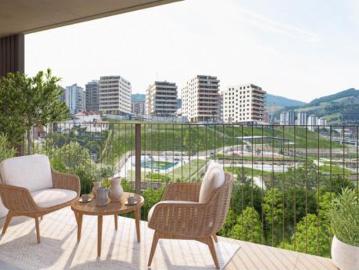 Piso en venta en Lutxana, Barakaldo - Terraza