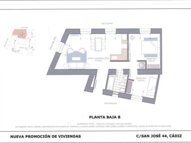 Piso Venta Cádiz Capital, La Caleta La Viña