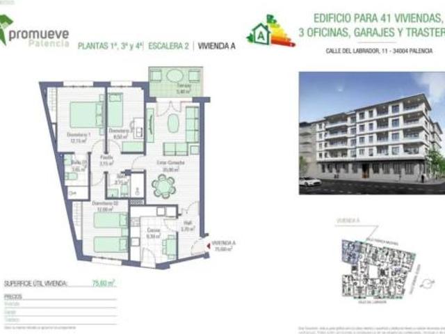 Piso Venta Palencia Capital, El Carmen La Lanera
