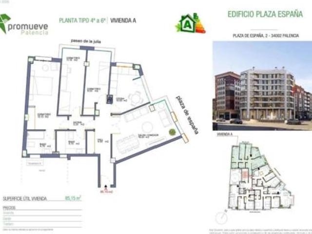 Piso Venta Palencia Capital, El Carmen La Lanera