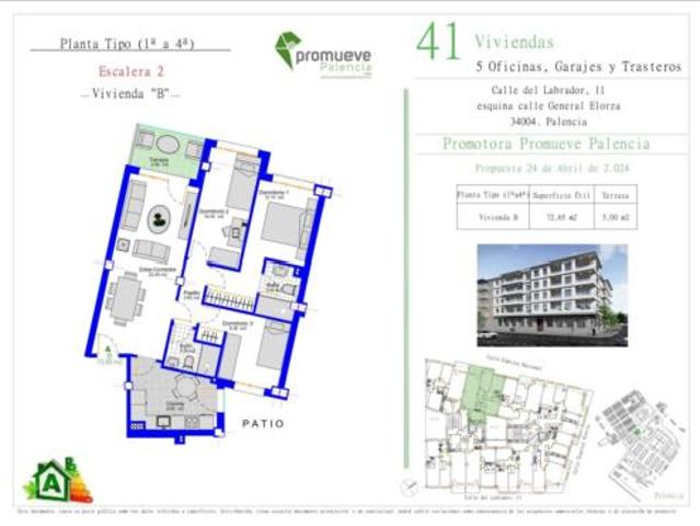 Piso Venta Palencia Capital, El Carmen La Lanera