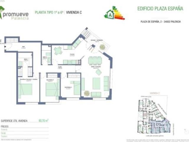 Piso Venta Palencia Capital, El Carmen La Lanera