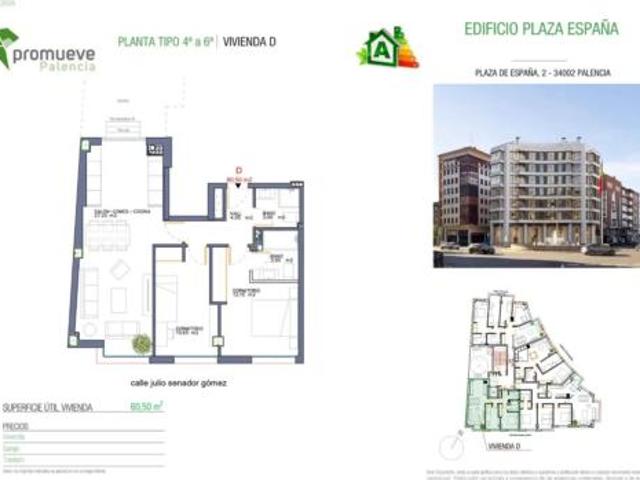 Piso Venta Palencia Capital, El Carmen La Lanera