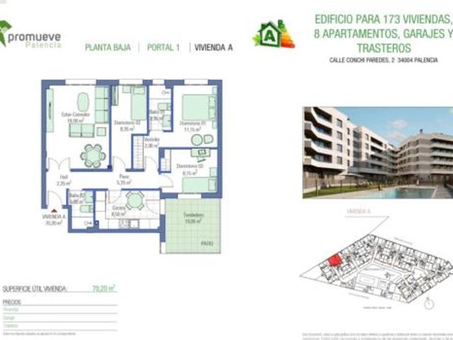 Piso Venta Palencia Capital, San Antonio