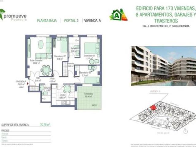 Piso Venta Palencia Capital, San Antonio
