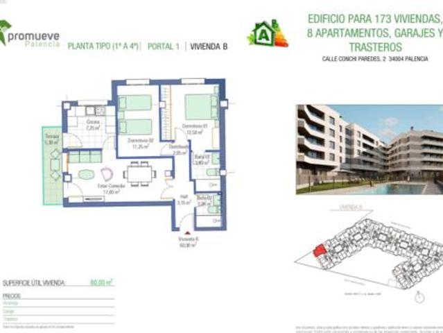 Piso Venta Palencia Capital, San Antonio