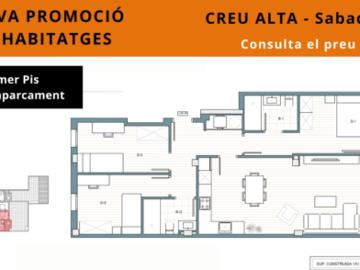 Piso Venta Sabadell, La Creu Alta