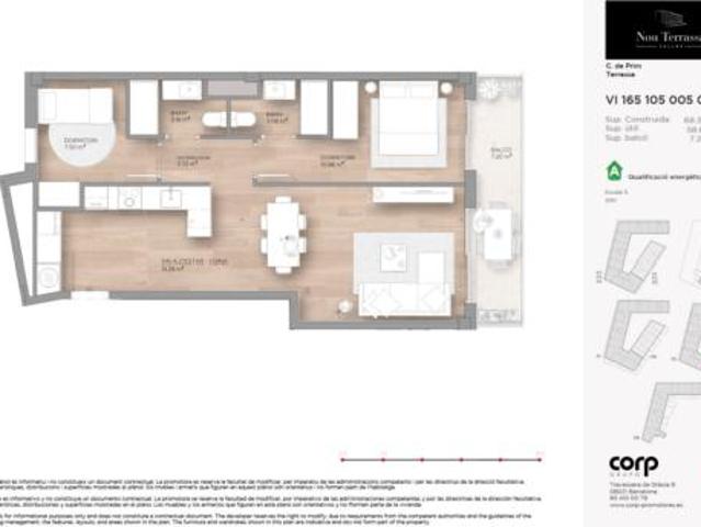 Piso Venta Terrassa, Segle XX