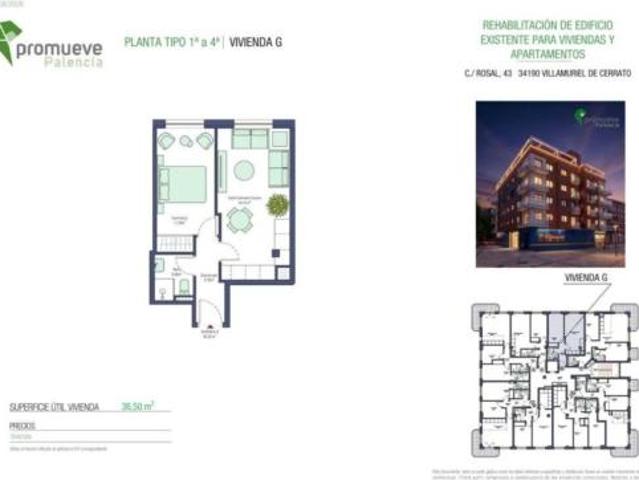 Piso Venta Villamuriel de Cerrato, Ciudad Jardín Virgen del Milagro