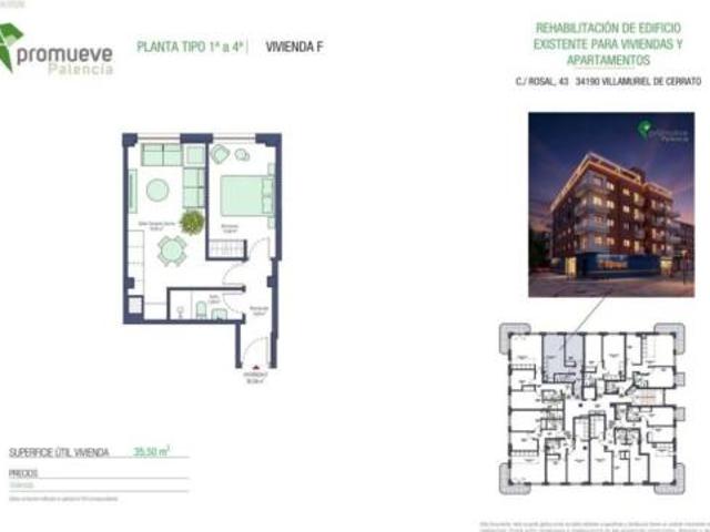 Piso Venta Villamuriel de Cerrato, Ciudad Jardín Virgen del Milagro