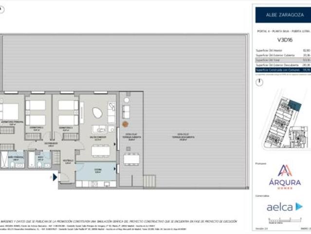 Piso Venta Zaragoza Capital, Miralbueno