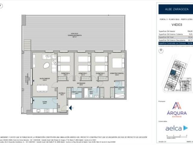 Piso Venta Zaragoza Capital, Miralbueno