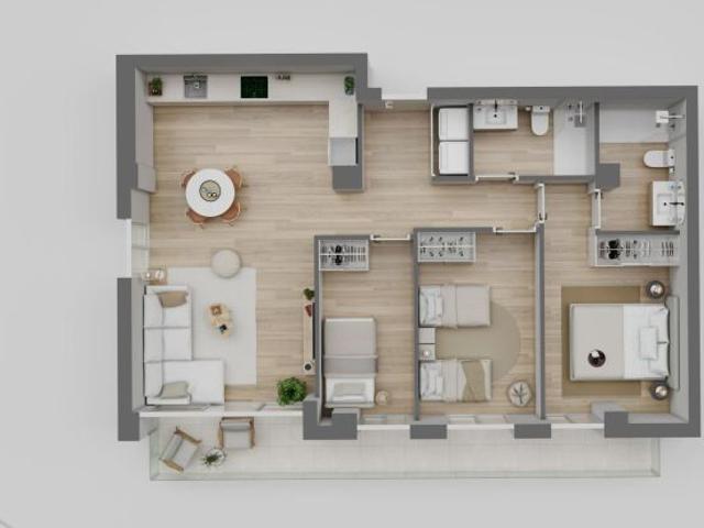 Piso 3 Habitaciones OBRA NUEVA PAI Molí dAnimeta