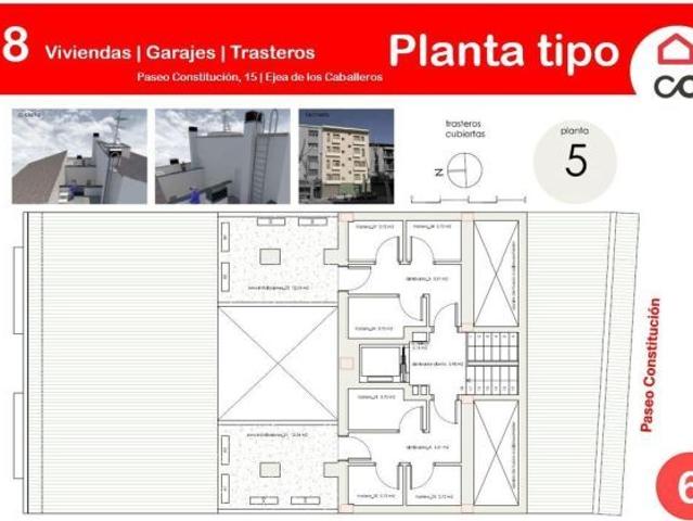 PISOS DE OBRA NUEVA EN PASEO CONSTITUCIÓN EJEA