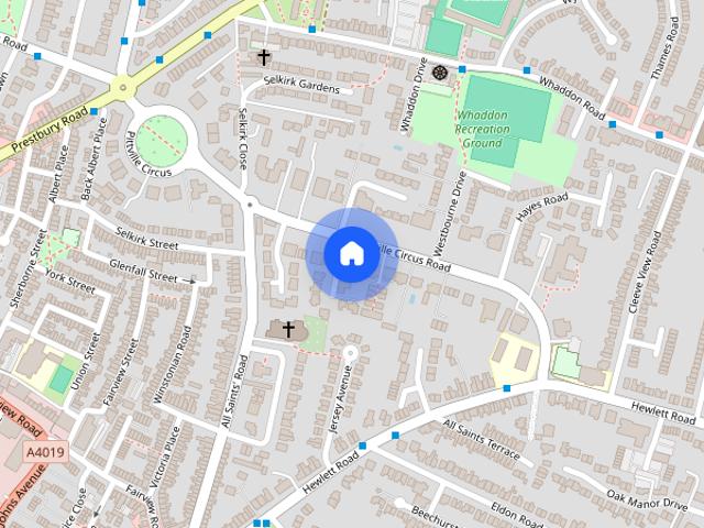 Pittville Circus Road, Cheltenham, GL52