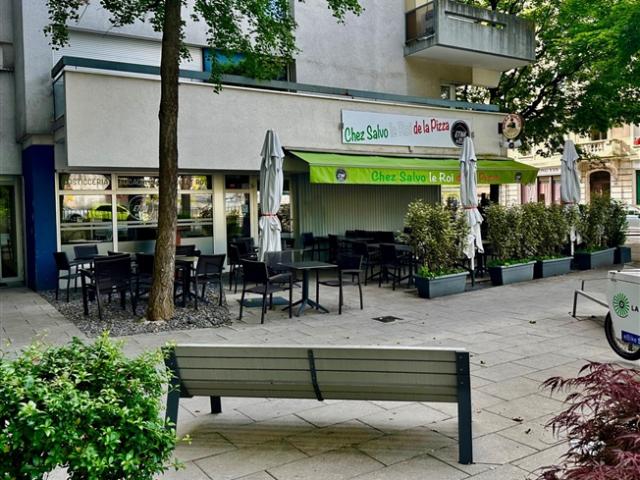 Pizzeria in unmittelbarer Nähe des neuen Öko Viertels Métamophose
