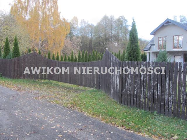 Połowa bliźniaka w stanie surowym z dużą działką