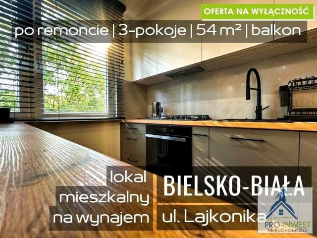 Po remoncie| 3 pokoje | balkon | zielona Wapienica ul. Lajkonika, Bielsko Biała
