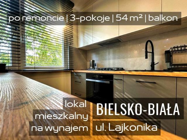 Po remoncie| 3 pokoje | balkon | zielona Wapienica ul. Lajkonika, Bielsko Biała