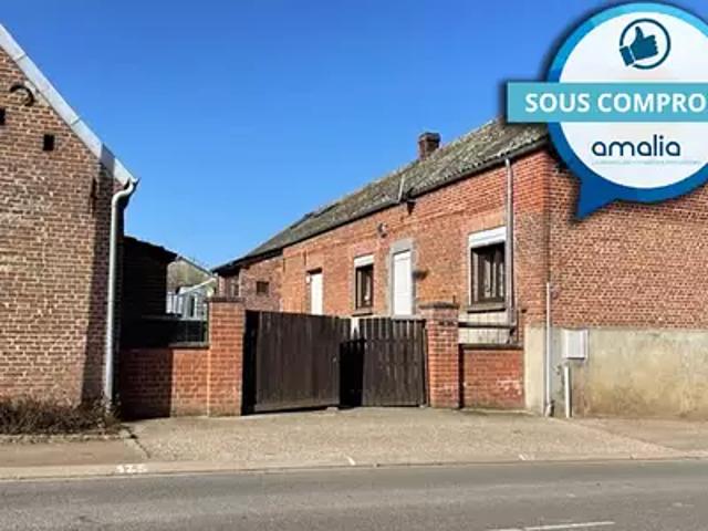 Pommereuil 59360 Achat / Vente maison 2 pièces t2 jardin