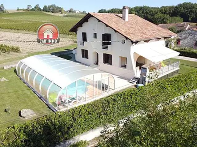 Pomport 24240 Achat / Vente maison 7 pièces t7 au dernier étage piscine