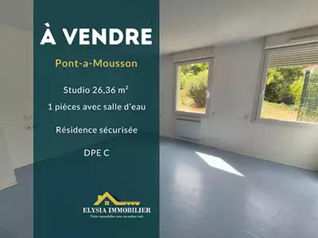 Pont à Mousson 54700 Achat / Vente appartement 1 pièce t1