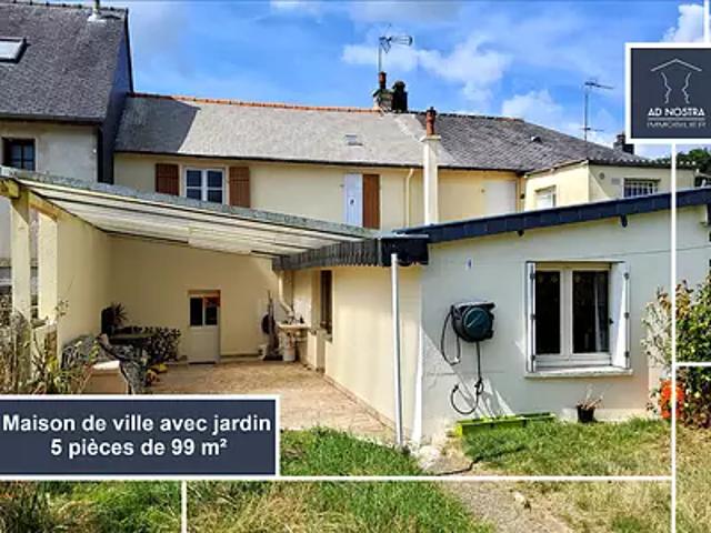 Pont Péan 35131 Achat / Vente maison 5 pièces t5 au dernier étage parking