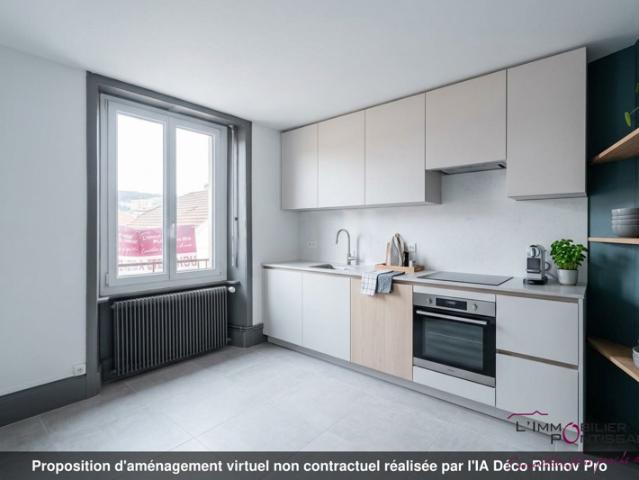 PONTARLIER PROCHE CENTRE VILLE: APPARTEMENT DE TYPE 3 AVE