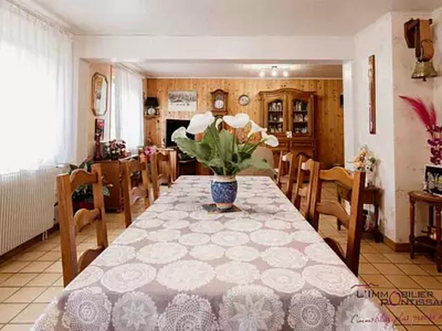 Pontarlier 25300 Achat / Vente maison 4 pièces t4 jardin