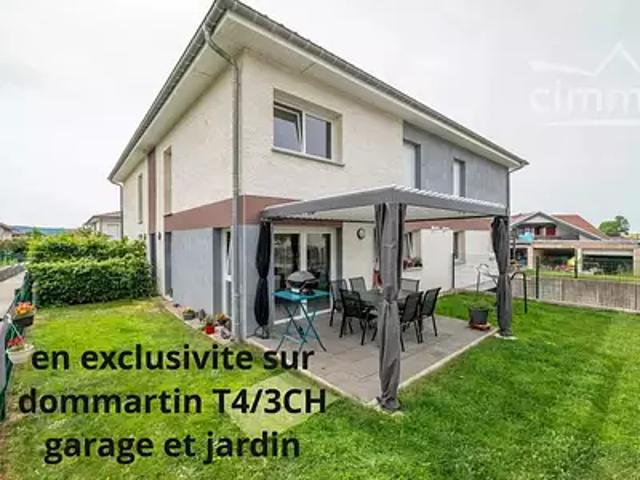 Pontarlier 25300 Achat / Vente appartement 4 pièces t4