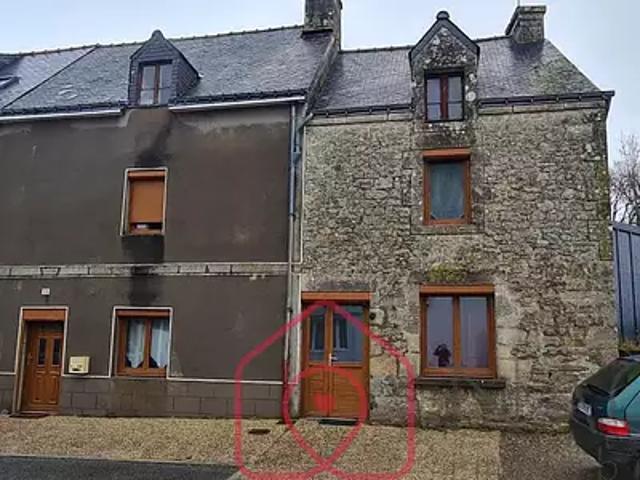 Pontivy 56300 Achat / Vente maison 7 pièces t7 au dernier étage
