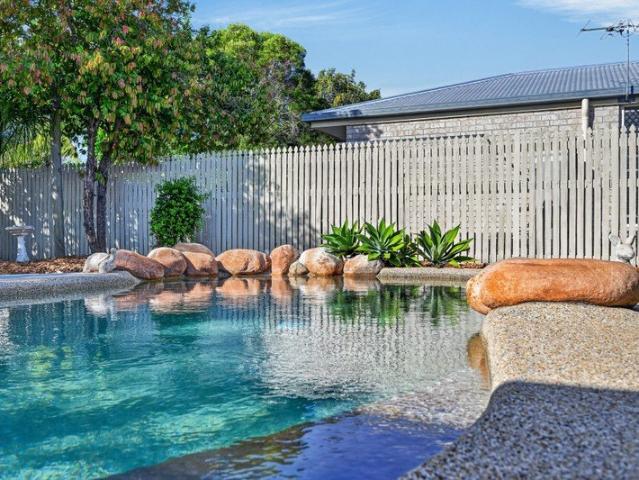 Pool + play = a backyard made for the kids