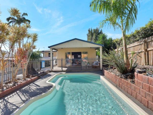 Poolside Living with Space to Entertain