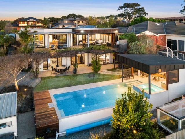 Poolside Luxury with Sweeping Bay Views