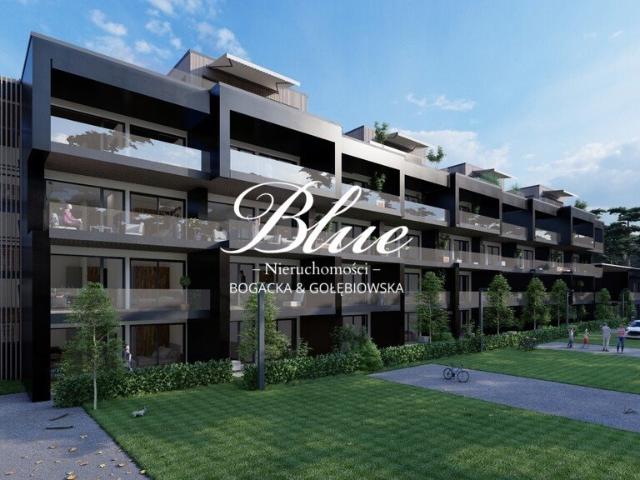 Nowoczesny apartament 33 m² z tarasem, ogrodem i basenem