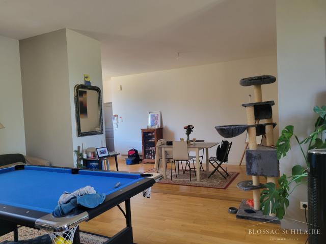 POITIERS bord du clain T4 de 98.50 m2 avec cave, terrasse et parking