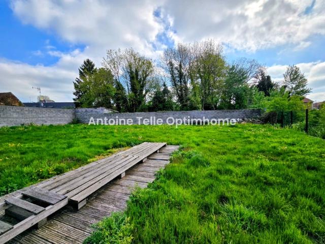 Poix du Nord 59218 Ensemble immobilier habitation, commerce, cour, terrain sur 1620m²