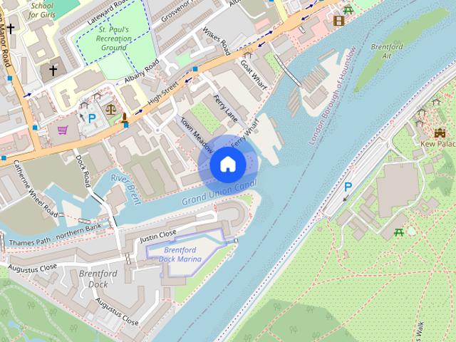 Point Wharf Lane, Brentford, Brentford, TW8