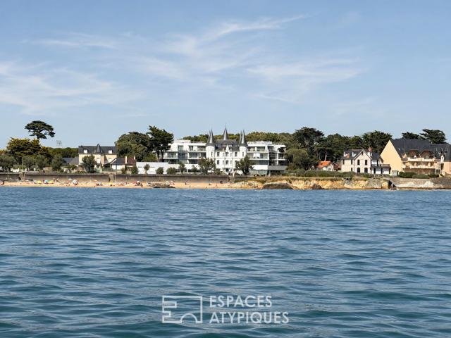 Pointe Du Bec à Pornichet, Bel, appartement face à la mer 124m² Pornichet