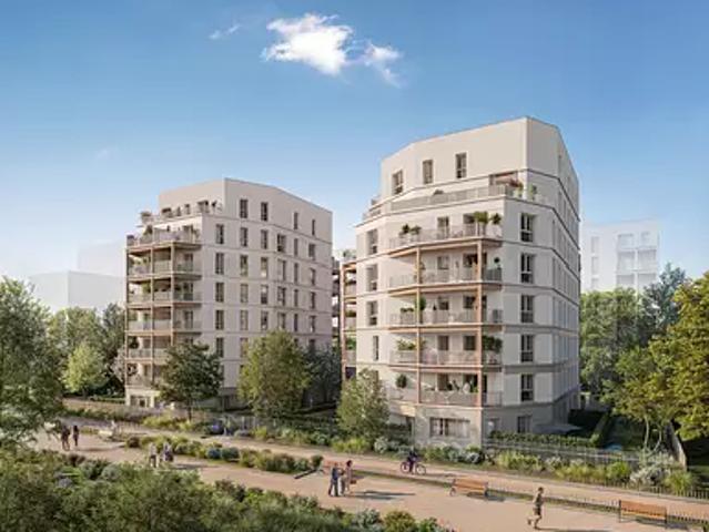 Poissy 78300 Programme neuf appartement neuf à vendre t2 LMNP TVA 5,5%